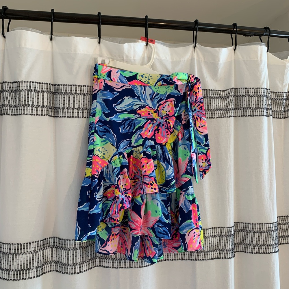 Lilly Pulitzer wrap skirt